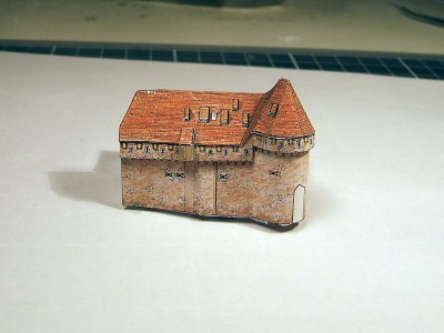 face extérieure de la maison