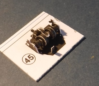 Guindeau d'ancre assemblé...