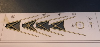 ... découpez d'abord les segments intérieurs...