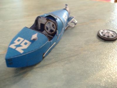 BUGATTI 35B 1930 (en cours de montage) au 1/43Ã¨me
