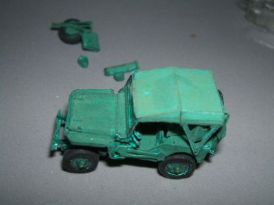 jeep 4
avec quelques impedimenta épars.
