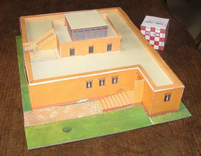 Maison Ã©gyptienne
ModÃ¨le Schreiber-Bogen. Echelle : 1/87e. Maquette malheureusement mal conÃ§ue. Construction Ã©lÃ©mentaire. IntÃ©rÃªt pÃ©dagogique (pour un cours d'histoire par exemple)
