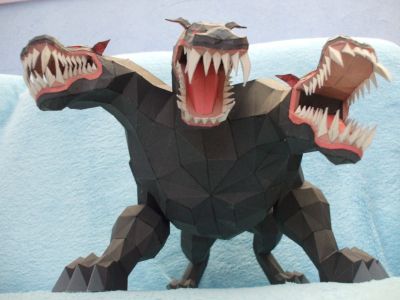 Le cerbere du jeu KINGDOM HEART
