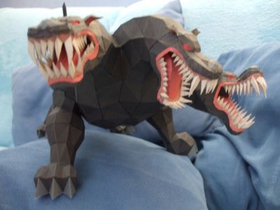 Le cerbere du jeu KINGDOM HEART
