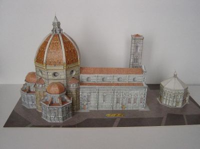 CathÃ©drale de Florence de L'Instant Durable
Ã‰chelle 1/250Â°, modÃ¨le d'origine.
