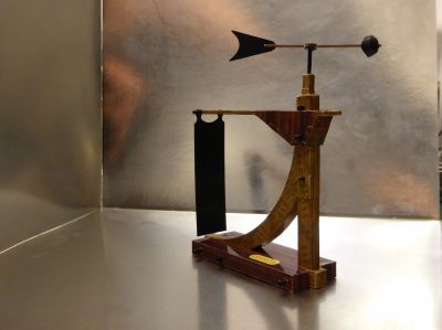 L'anÃ©momÃ¨tre de LÃ©onard de Vinci par Paperpino
La girouette et la palette sont actives
