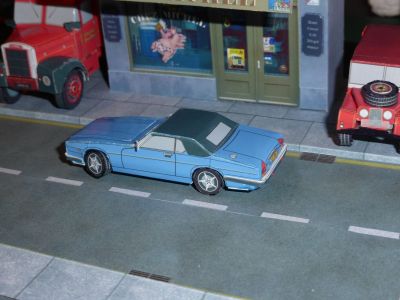 Jaguar XJS de StreetPaper
En papier photo au 1/66Â°
