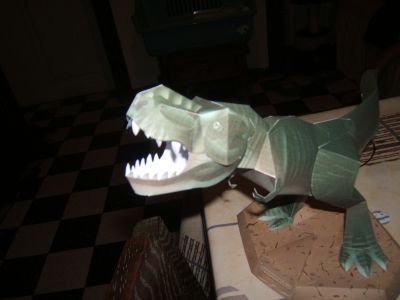 t rex
voila le t rex que ma femme a fait pour essayÃ©,et elle a bien aimÃ©.
