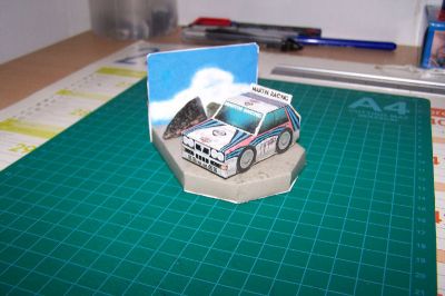 mini diorama
mini diorama avec lancia delta HF aux rallye de nouvelles zelands je pense
