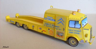 Type H Plateau long "Camille Service"
Un vÃ©hicule totalement imaginaire dessinÃ© par mes soins en hommage Ã  notre ami Camille
