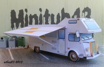 Type H Camping-car "rouge de Camille" restaurÃ© et modernisÃ©
C'est l'Ã©tÃ© : un camping-car s'impose
