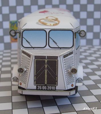 Type H 6 roues "mariage de Marianne et Pascal"
