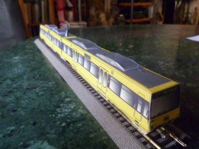 premier duewag DT8 de Stuttgart de 1988
